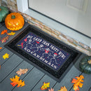 St Louis Cardinals Flocked Coir Halloween Sassafras Switch Mat, 22"x10"
