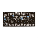 Utah Hockey Club Flocked Coir Halloween Sassafras Switch Mat, 22"x10"