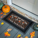 Oregon State University Flocked Coir Halloween Sassafras Switch Mat, 22"x10"