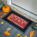 University of Southern California Flocked Coir Halloween Sassafras Switch Mat, 22"x10"