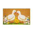 Hillside Pasture Goose Family Coir Mat