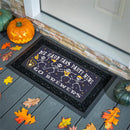 Milwaukee Brewers Flocked Coir Halloween Sassafras Switch Mat, 22"x10"