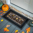 Pittsburgh Penguins Flocked Coir Halloween Sassafras Switch Mat, 22"x10"