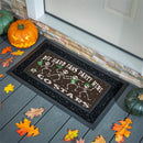 Dallas Stars Flocked Coir Halloween Sassafras Switch Mat, 22"x10"