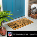 Seattle Seahawks, Super Bowl 60, Champions, Coir Mat, One Color, 28"x 16"