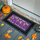 East Carolina University Flocked Coir Halloween Sassafras Switch Mat, 22"x10"