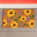 Hello Sunshine Sunflower Coir Mat