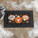 University of Texas Holiday Flocked Coir Sassafras Switch Mat, 22"x10"