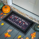 Washington Capitals Flocked Coir Halloween Sassafras Switch Mat, 22"x10"