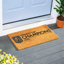 Vegas Golden Knights 2026 Stanley Cup Champions 28"x16" Full Color Coir Doormat