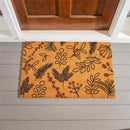 VivaStyle Festive Foliage Coir Mat, 36"x24"