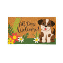 All Dogs Welcome Coir Mat