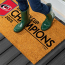 Carolina Hurricanes 2026 Stanley Cup Champions 36"x24" Full Color Coir Doormat