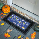 Los Angeles Rams Flocked Coir Halloween Sassafras Switch Mat, 22"x10"