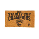 Florida Panthers, Stanley Cup 2025 Champions Coir Mat, One Color