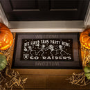 Las Vegas Raiders Flocked Coir Halloween Sassafras Switch Mat, 22"x10"