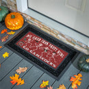 University of South Carolina Flocked Coir Halloween Sassafras Switch Mat, 22"x10"
