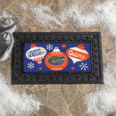 University of Florida Holiday Flocked Coir Sassafras Switch Mat, 22"x10"
