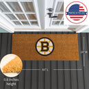 Boston Bruins 2025 Extra Large Full Color Coir Mat, 60"x24"