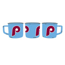 Philadelphia Phillies Throwback Ceramic Camp Cup with Enamel Finish, 14oz
