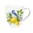 Seaside Retreat Songbird Citrus Ceramic Cup O' Java, 17oz, Gift Box