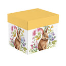 Hop Into Spring Coffee Cup Ceramic Cup O Java, Floral Bunny, 17oz, Gift Box