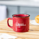 Arizona Cardinals Ceramic Camp Cup with Enamel Finish, 14oz