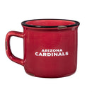 Arizona Cardinals Ceramic Camp Cup with Enamel Finish, 14oz