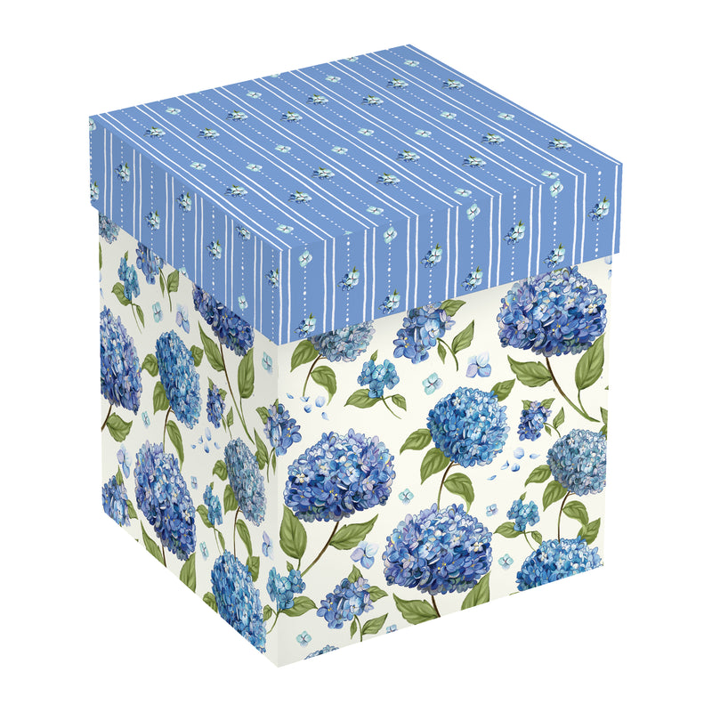 VivaStyle Coffee Cup Ceramic Cup O' Java, Hydrangea, 17oz, Gift Box