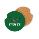 Philadelphia Eagles Throwback Car Coaster Set, 2pc