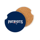 New England Patriots Car Coaster Set, 2pc