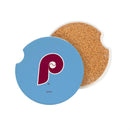 Philadelphia Phillies Throwback Car Coaster Set, 2pc