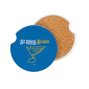 St Louis Blues 2025 Car Coaster Set, 2pc