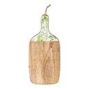 VivaStyle Veranda Garden Cutting Board, Rectangular Wood, 16"L