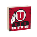 University of Utah Plock, Down Home Fans, 6x6