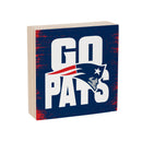 New England Patriots Plock, Down Home Fans, 6x6
