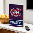 Montreal Canadiens Plock, Down Home Fans, 8x12