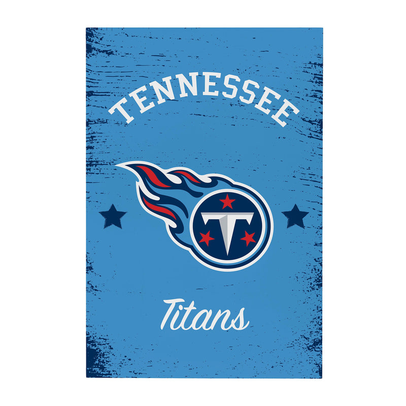 Tennessee Titans Wood Wall Sign, 16x24