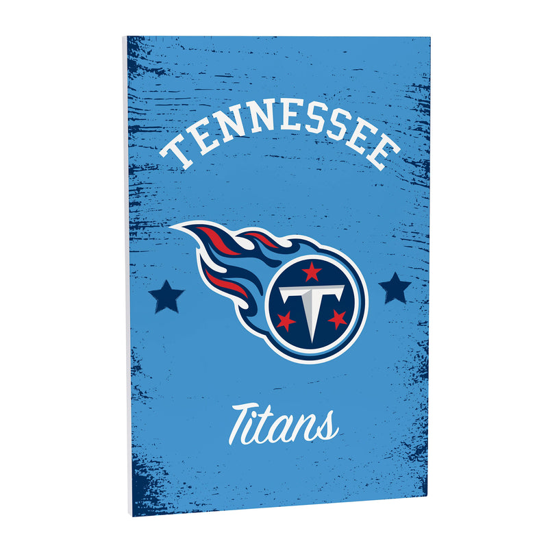 Tennessee Titans Wood Wall Sign, 16x24