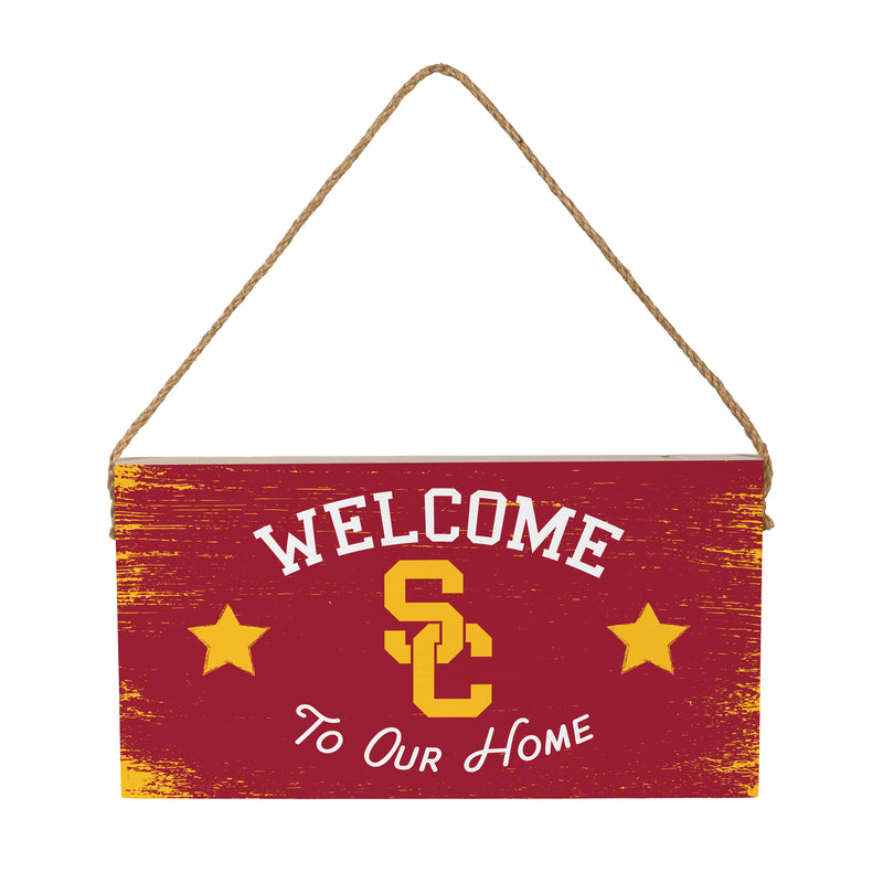 University of Southern California Wood Wall Sign, 6x11