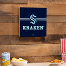 Seattle Kraken Wood Wall Sign, 12x12