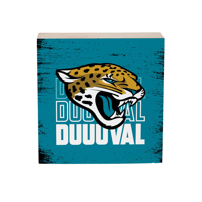 Jacksonville Jaguars Plock, Down Home Fans, 6x6