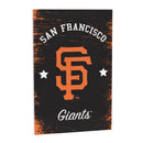 San Francisco Giants Wood Wall Sign, 16x24