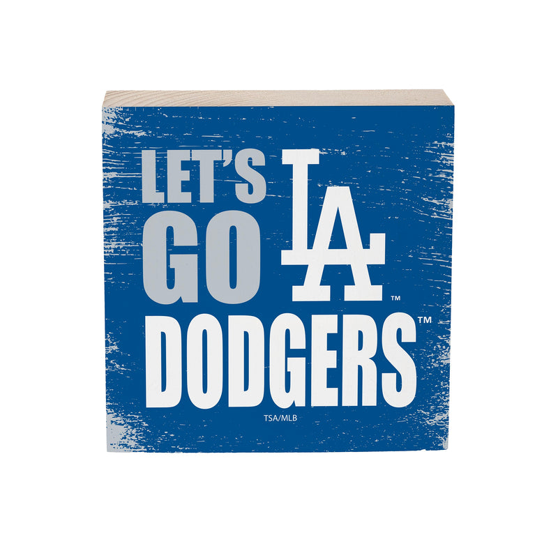Los Angeles Dodgers Plock, Down Home Fans, 6x6