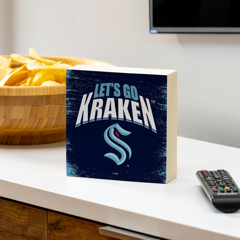 Seattle Kraken Plock, Down Home Fans, 6x6