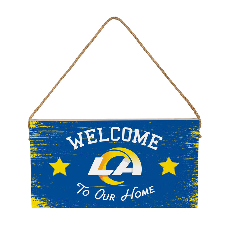 Los Angeles Rams Wood Wall Sign, 6x11