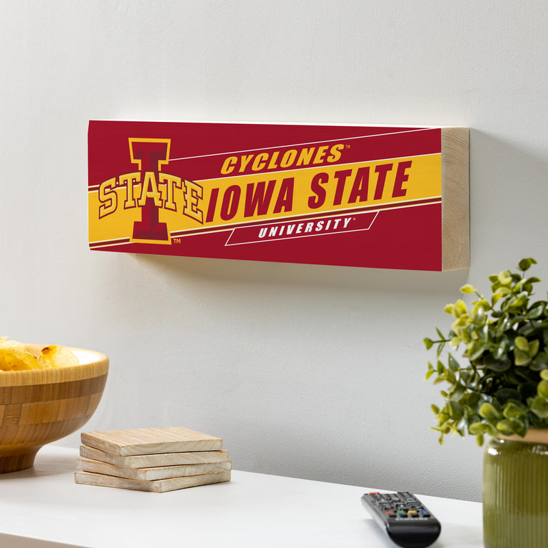 Iowa State University Mantle Sign, Down Home Fans, 5x18
