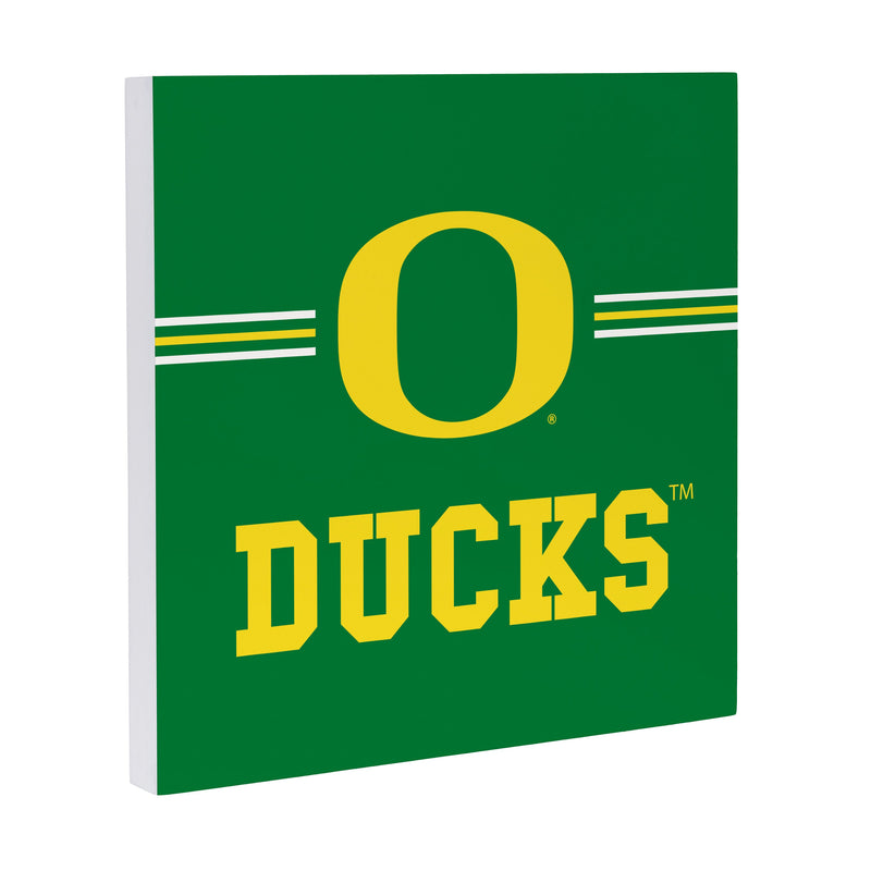 University of Oregon Wood Wall Sign, 12x12