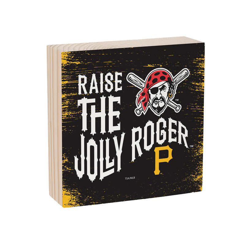 Pittsburgh Pirates Plock, Down Home Fans, 6x6