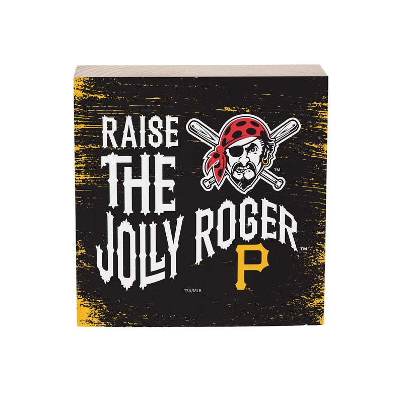 Pittsburgh Pirates Plock, Down Home Fans, 6x6